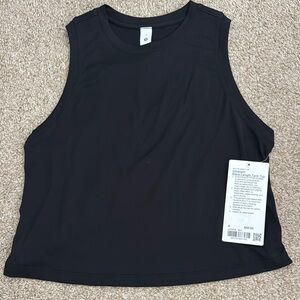 Black Sleeveless Women's Top